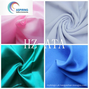 100% tecido de cetim de poliéster / tecido Minimatt / Pongee tecido / tecido tafetá